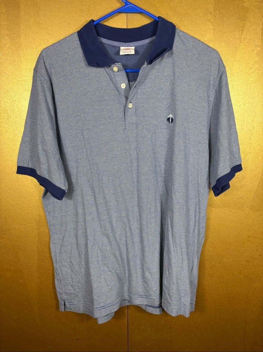 Brooks Brothers striped polo shirt size L